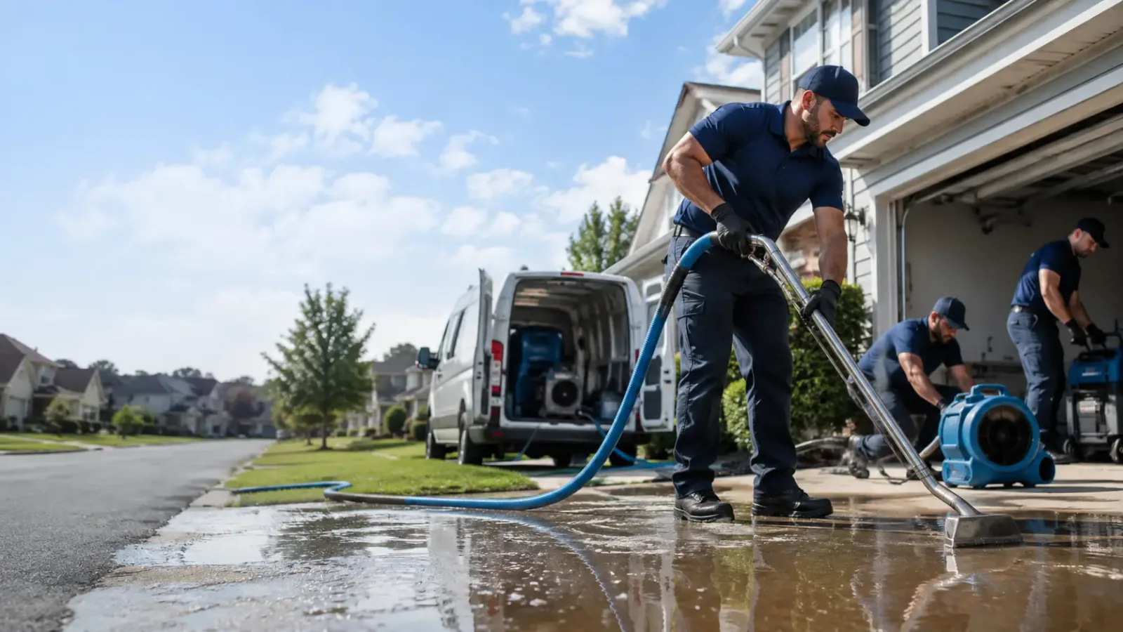 Flood Damage Restoration in Haworth, OK